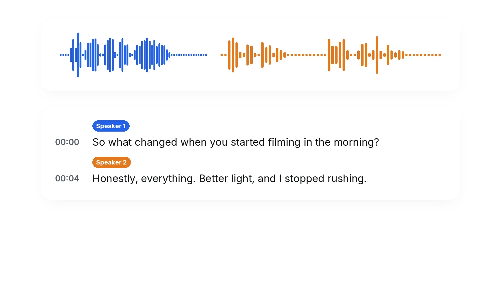 Benefit — Audio to Text: Transcribe MP3 and Voice Memos with AI