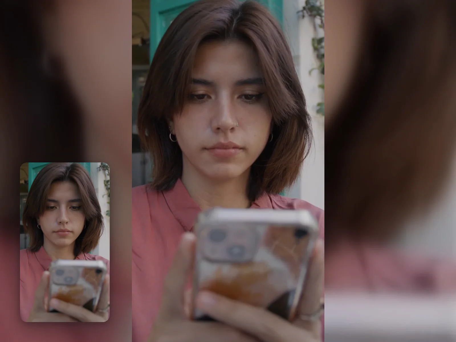 Example result — Portrait to Landscape Video: Convert Without Cropping