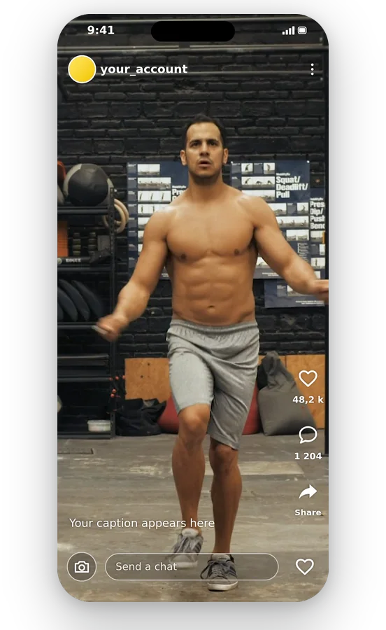 Benefit — Resize Video for Snapchat: Vertical 9:16, No Black Bars