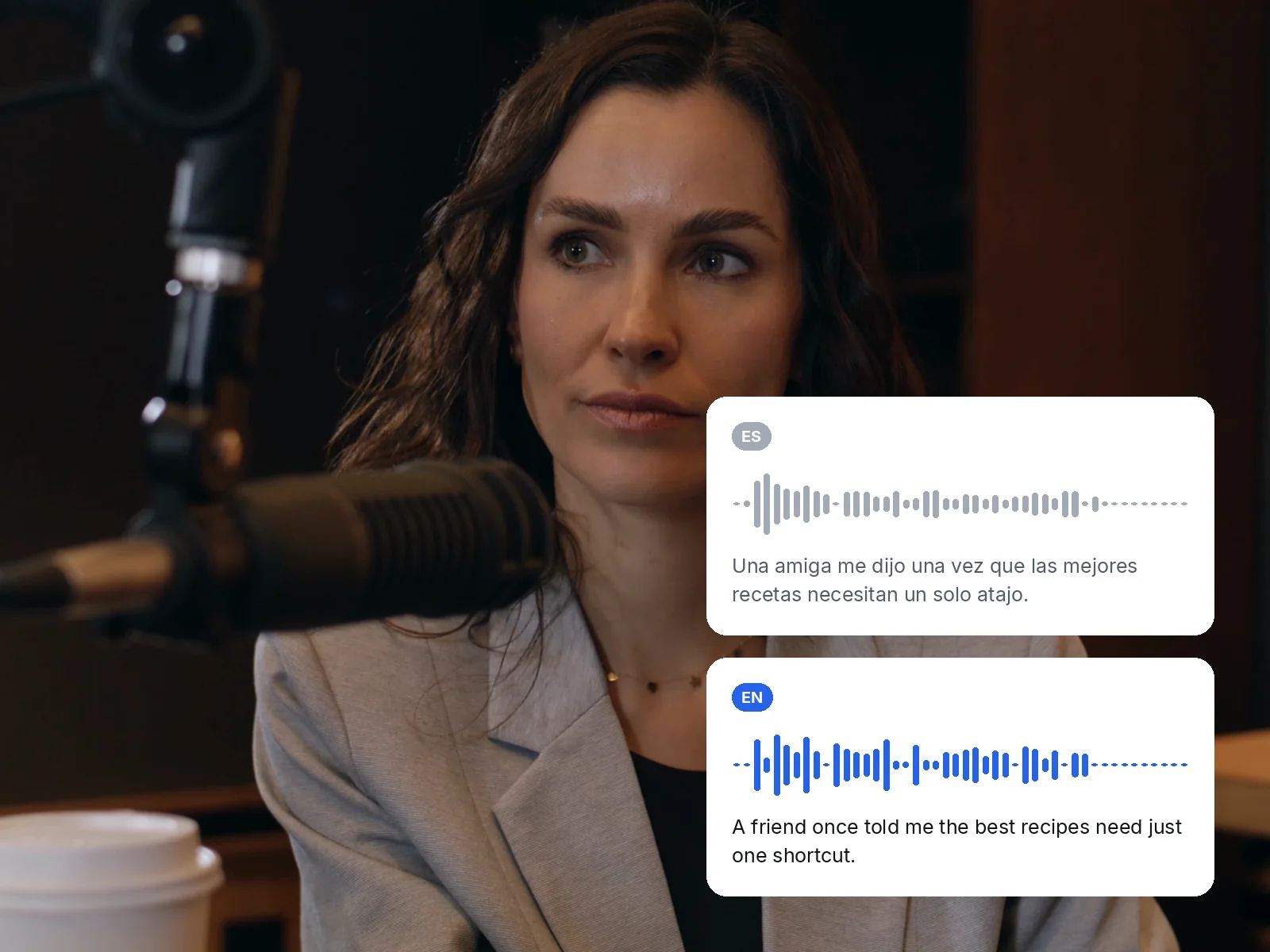 Example result — Translate Video to English: AI Dubbing and Subtitles