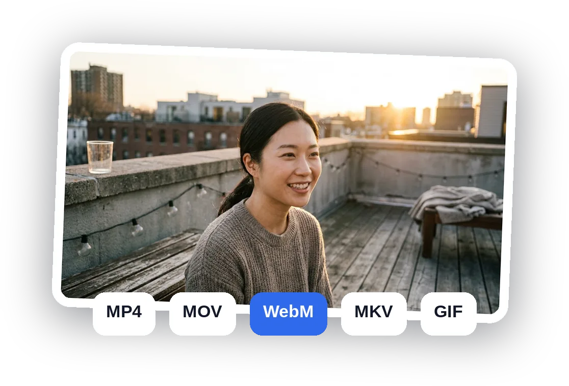 Demo — Video Converter – MP4, MOV, AVI, WebM, Free Online